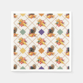 Thanksgiving Turkije Vakantie servet