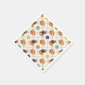 Thanksgiving Turkije Vakantie servet (Hoek)