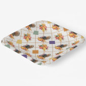 Thanksgiving Turkije Vakantiepapier Bord (Gebogen)