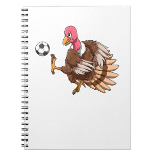 Thanksgiving Turkije voetbalsport T Notitieboek