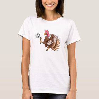 Thanksgiving Turkije voetbalsport T T-shirt