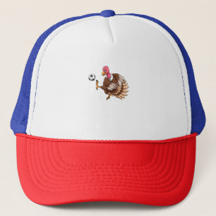 Thanksgiving Turkije voetbalsport T Trucker Pet
