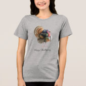 Thanksgiving Turkije Vrouwen T-shirt (Voorkant)