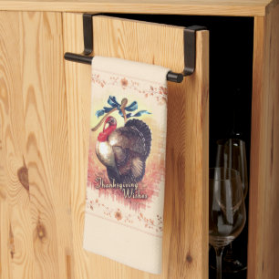 Thanksgiving Turkije wenst Theedoek
