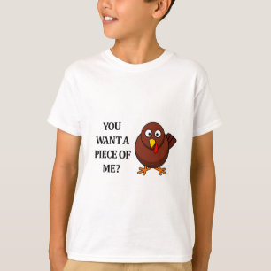 Thanksgiving Turkije (wil een stuk) T-shirt