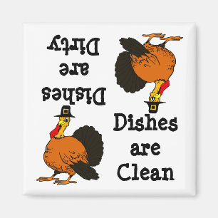 Thanksgiving Turky Dishwasher Magnet Magneet