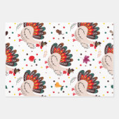 Thanksgiving Turquie Automne Feuilles Motif (Devant 2)