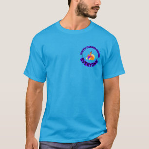 Thanksgiving Turquie Basic Dark T-Shirt