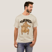 Thanksgiving Twerkey Basic T-shirt (Voorkant volledig)