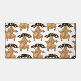 Thanksgiving Twerkey  Desk Mat