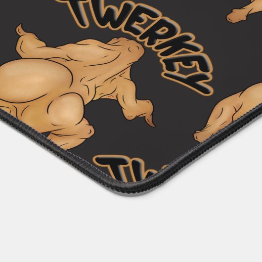Thanksgiving Twerkey  Desk Mat (Coin)
