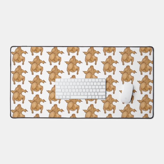 Thanksgiving Twerkey  Desk Mat (Keyboard & Muis)
