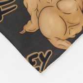 Thanksgiving Twerkey Fleece Blanket (Hoek)