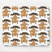 Thanksgiving Twerkey Mousepad Muismat (Voorkant)