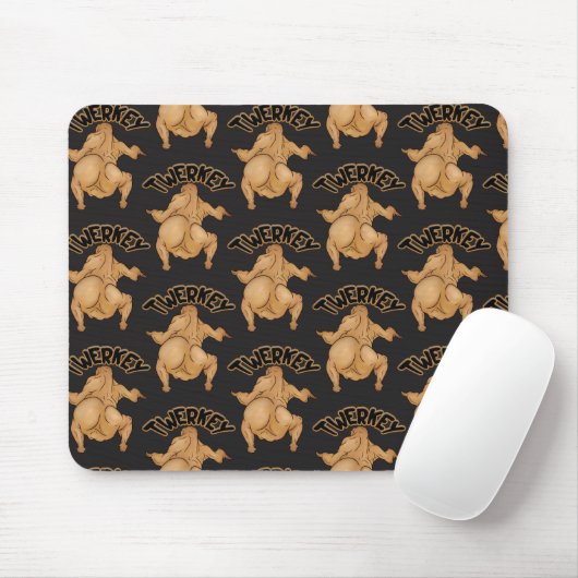 Thanksgiving Twerkey Mousepad Muismat (Met muis)