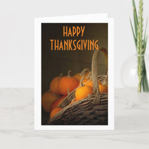 THANKSGIVING, U MAAKT MIJ HET HELE JAAR DANKBAAR FEESTDAGEN KAART