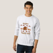 Thanksgiving Ugly Funny Novelty Sweat (Devant entier)