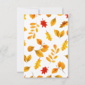 Thanksgiving Uitnodiging - Thanksgiving (Achterkant)