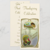 Thanksgiving - Uitnodiging tot groeten (Voorkant / Achterkant)