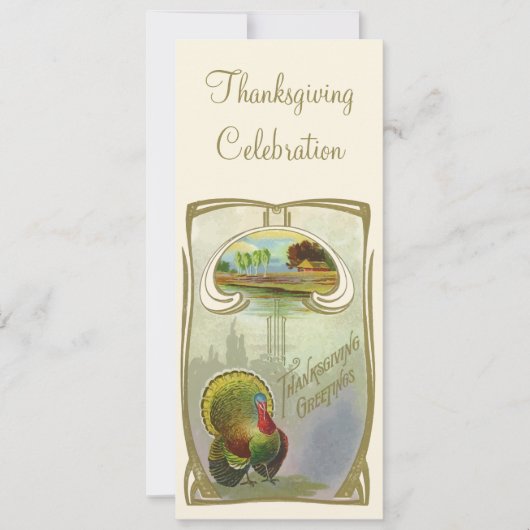 Thanksgiving - Uitnodiging tot groeten (Voorkant)