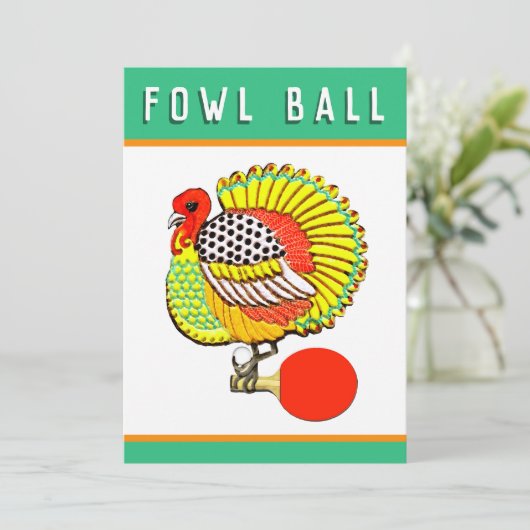 Thanksgiving Uitnodigingen (Staand voorkant)