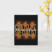 Thanksgiving van de specialist in het kinderleven kaart (Gele Bloem)