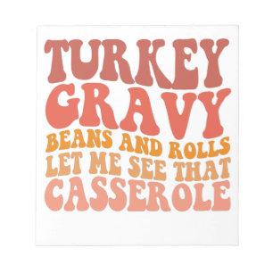 Thanksgiving van de Turkse garnalen Notitieblok