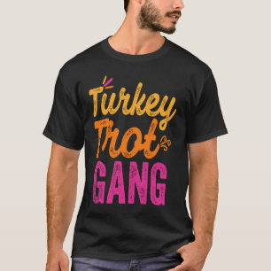Thanksgiving van het trotententeam Turkije Pilgrim T-shirt