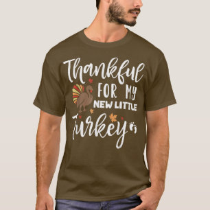 Thanksgiving van vrouwen Gelukkig Zwangerschap Ann T-shirt