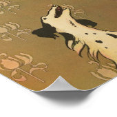 Thanksgiving Victoriaans Turkije Poster (Hoek)