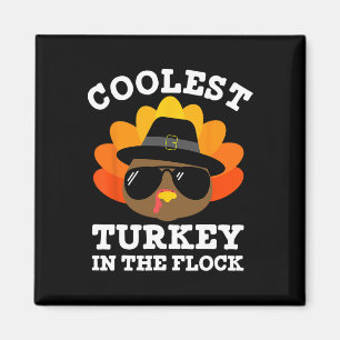 Thanksgiving voor Heren Jongens Peuter Kinder Cool Magneet