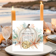 Thanksgiving voor Herfst aan de kust van Pumpkin e