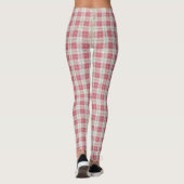 Thanksgiving voor kerst Leggings - Red Checkered (Achterkant)