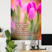 Thanksgiving voor redding Prophetic Poster (Thuiskantoor)