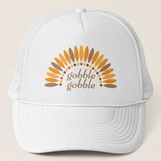 Thanksgiving vrachtwagenhoed, te koop! trucker pet (Voorkant)