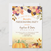 Thanksgiving Vriendschapsfeest Kaart (Voorkant)