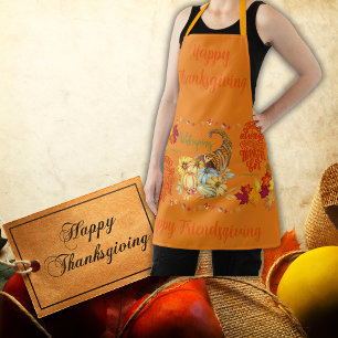 Thanksgiving Vriendschapsviering Herfst in het sin Schort
