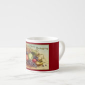  Thanksgiving Vruchten Espresso Kop (Voorkant rechts)