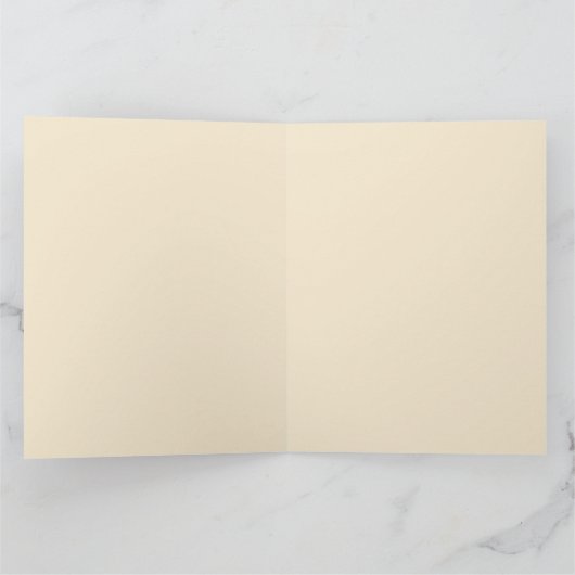 Thanksgiving-Waterverf pompoen bloemontwerp- Kaart (Binnen)