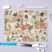 Thanksgiving-weefselpapier Tissuepapier (Craft)