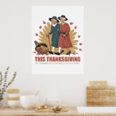  Thanksgiving – Wees dankbaar Poster (Keuken)