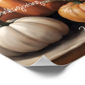 Thanksgiving Welkom poster (Hoek)