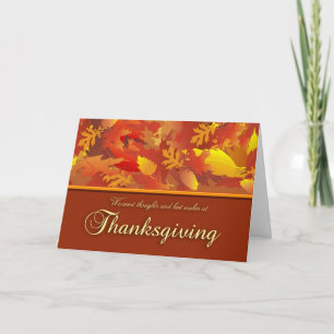 Thanksgiving Wenskaart Feestdagen Kaart