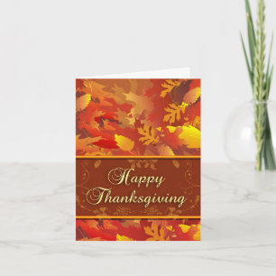 Thanksgiving Wenskaart Feestdagen Kaart