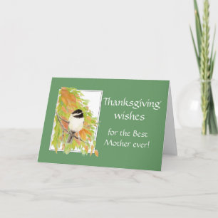 Thanksgiving wenst Humor herfst moeder Feestdagen Kaart