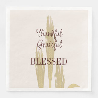 Thanksgiving Wheat Thankful Grateful Blessed Servet