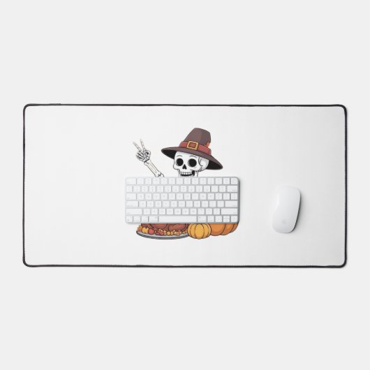 Thanksgiving X-ray Skeleton Funny Rock Hand Fall L (Clavier et souris)