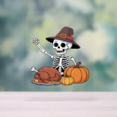 Thanksgiving X-ray Skeleton Funny Rock Hand Fall L (Neutre)