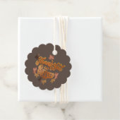 Thanksgiving zonder dank en cadeau Labels (In situ)