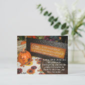 Thanksgivinng briefkaart (Staand voorkant)